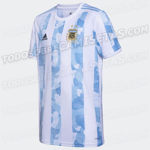 Tailandia Camiseta Argentina Replica Primera Ropa 2020 Blanco